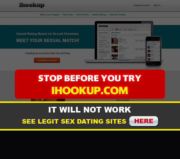 main page for ihookup